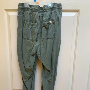 Hollister green jogger pants!